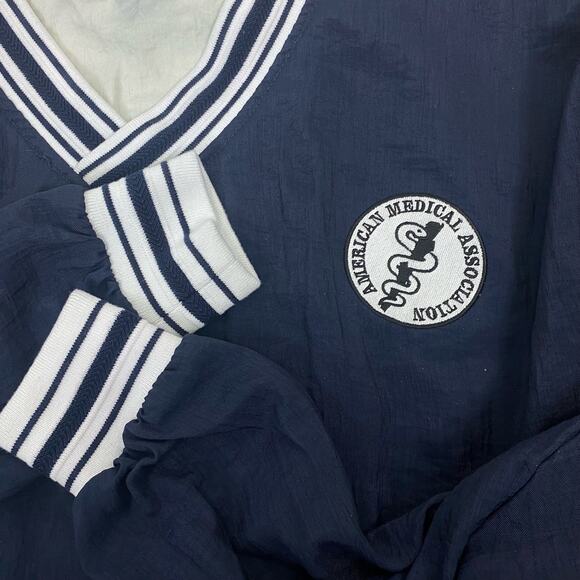 Champion Sweatshirt American Medical Association Mens L Navy Blue AMA Physician - Picture 3 of 11